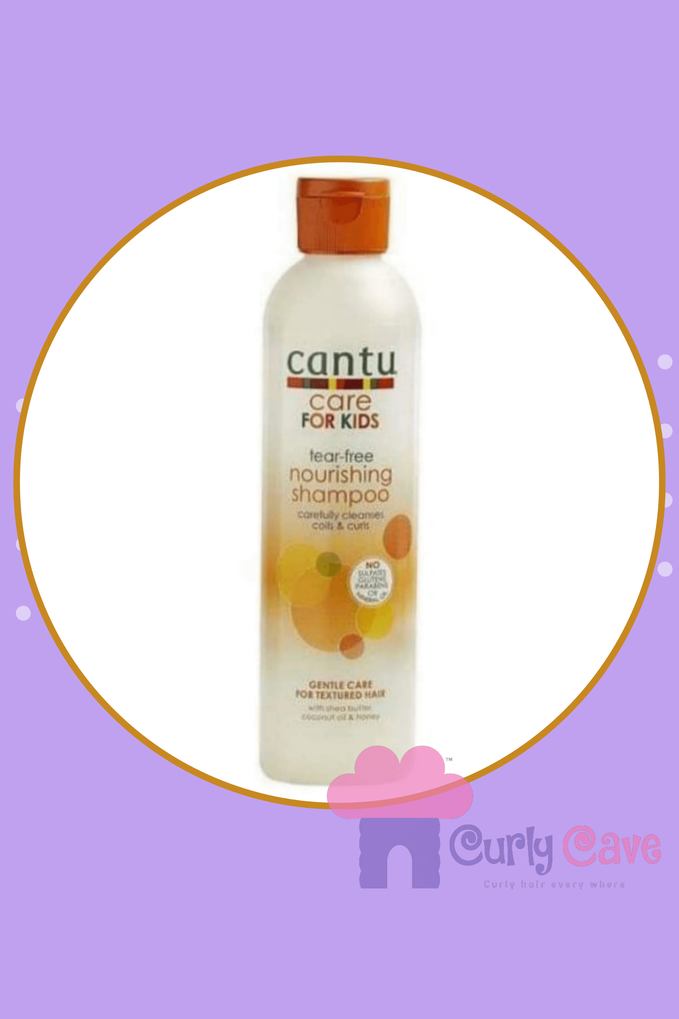 Curly Cave Cantu conditioner for kids (237 mml) بلسم كانتو للأطفال 237 مللى