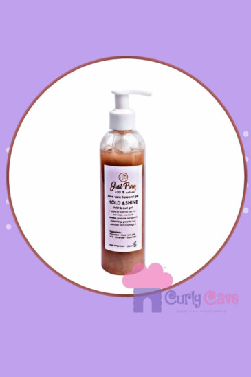 Just Pure Flaxseed Aloe vera Gel Hold & Shine  مللى)260 جل جست بيور ( بذر الكتان والصبار ) يجب حفظه بالثلاجة