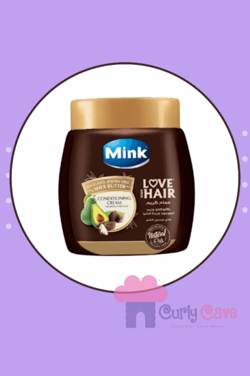 Mink Conditioner Cream With Avocado& Jojoba Oils حمام كريم مينك بزيوت الافوكادو والجوجوبا وزبده الشيا 400 مللى)