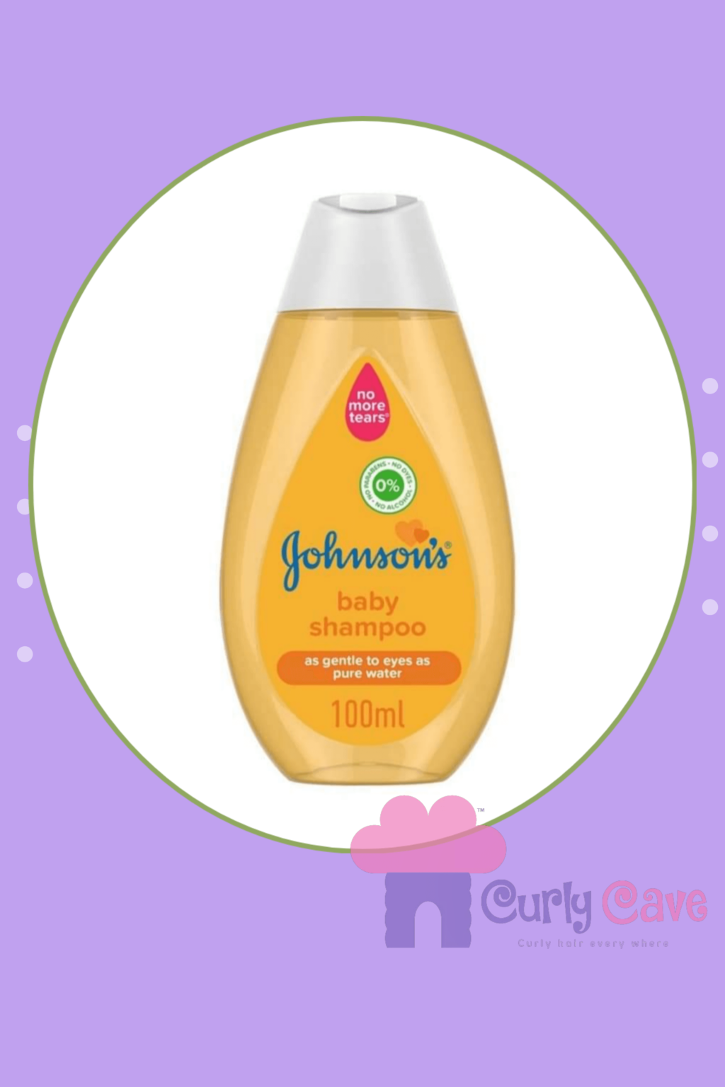 Shampoo Johnson sulfate free (100 ml) شامبو جونسون الخالى من السالفيت