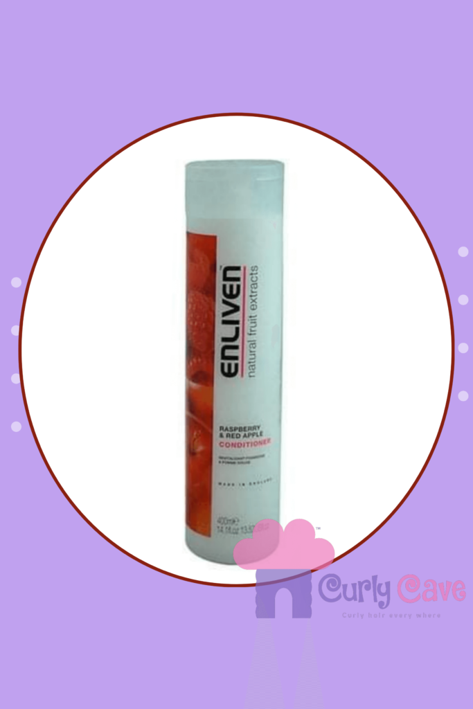 Curly Cave بلسم إنليفن بالتوت 400 مللي Enliven conditioner with Raspberry
