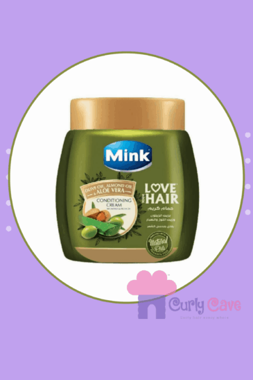 حمام كريم مينك بزيت الزيتون و اللوز والصبار 400 مللي Mink Conditioning Cream with Olive Oil