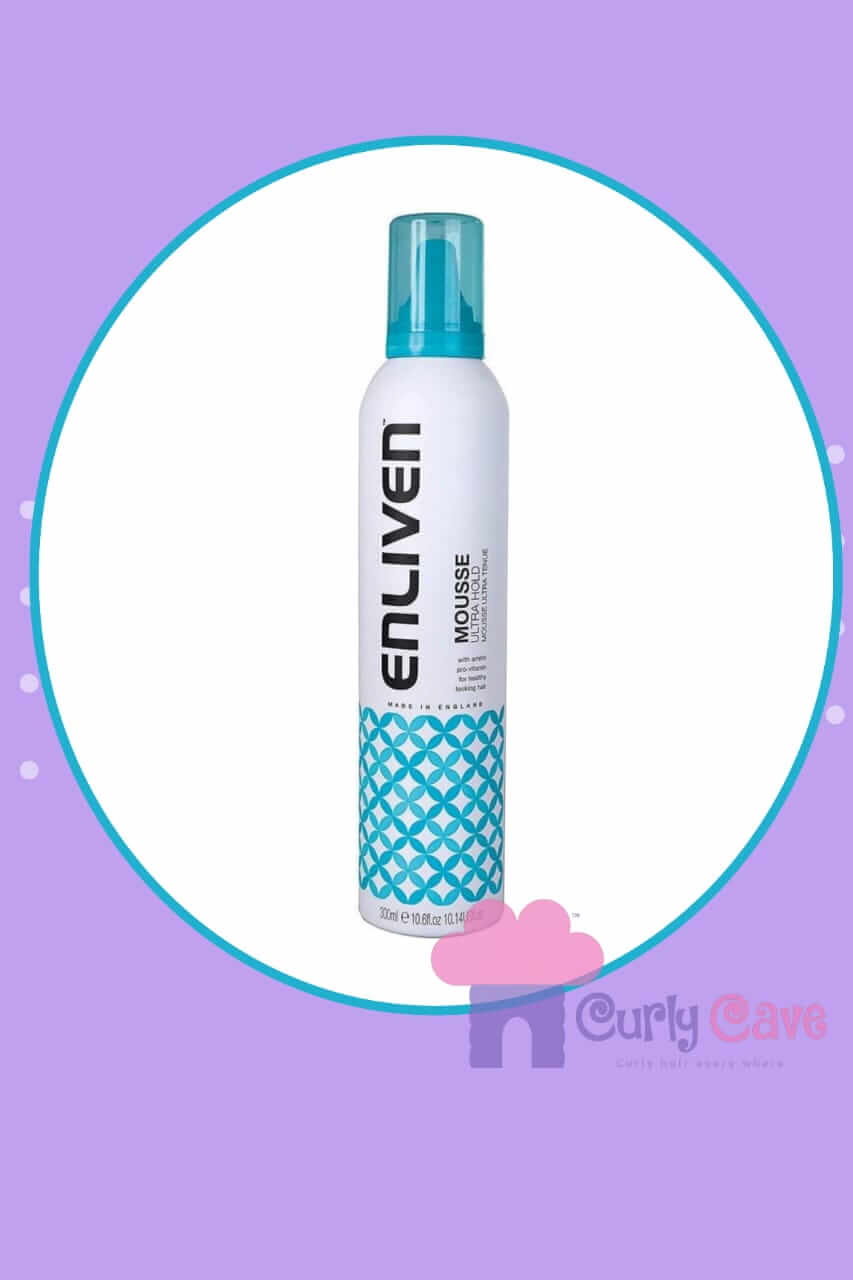 Enliven Hair Mousse for Hair Volume 300ml إنليفن هير موس (300مللى) - Curly  Cave