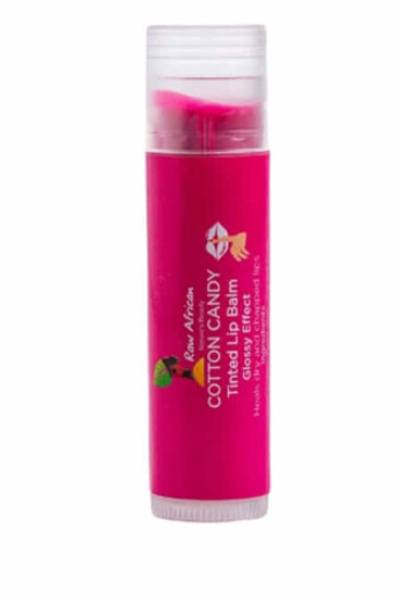 Raw African Cotton Candy Tinted Lip Balm  مرطب شفاه غزل البنات -ملون